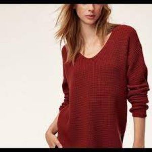 Aritzia Wilfred Free Wolter Sweater and J. Crew Field Jacket